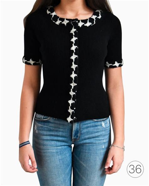 blusa chanel feminina original|Chanel blouses online.